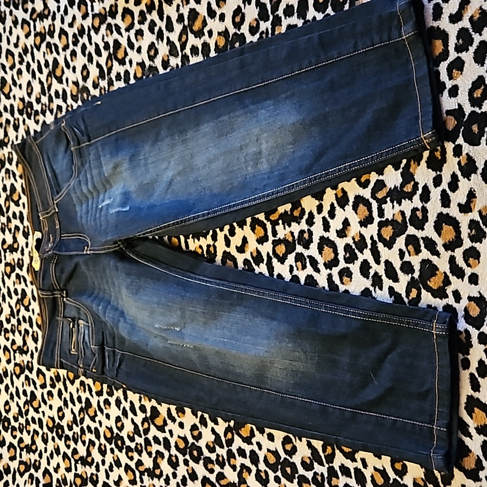 Blue Epic cropped jeans